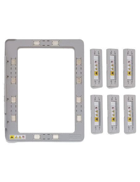 Aro de Bordado Magnético Brother 10.16x17.78cm Gris