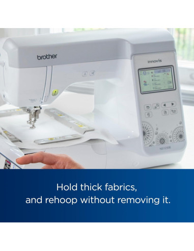 Aro de Bordado Magnético Brother 10.16x17.78cm Gris