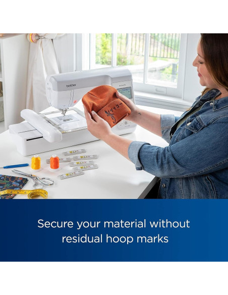 Aro de Bordado Magnético Brother 10.16x17.78cm Gris