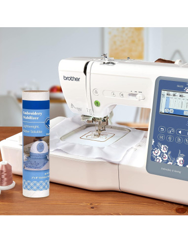 Estabilizador Soluble en Agua Brother 30 Hojas 18x20 cm