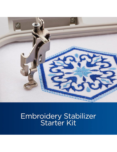 Estabilizador Soluble en Agua Brother 30 Hojas 18x20 cm