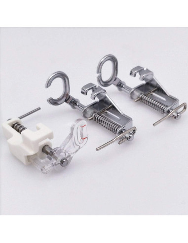 Pie de Prensatelas de Metal YEQIN 3 Pcs para Bordado y Acolchado