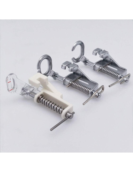Pie de Prensatelas de Metal YEQIN 3 Pcs para Bordado y Acolchado