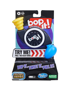 Juego Electrónico Bop It! Hasbro Micro Compacto 8+ 2