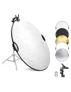 Reflector Fotográfico 5 en 1 NEEWER 110cm con Abrazadera