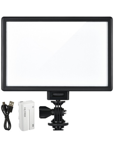 Kit de Luz LED VILTROX L116T 15W Ajustable 3300K-5600K