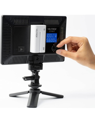 Kit de Luz LED VILTROX L116T 15W Ajustable 3300K-5600K