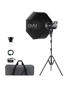 Luz de Video LED Bi-Color GVM G200D 200W Regulable 3200K-5600K