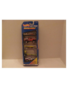 Hot Wheels - Mundo de Carreras - Paquete de 5 coches metálicos
