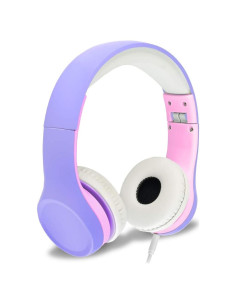 Auriculares NENOS para Niños 3-8 Años Volumen Limitado Lavanda