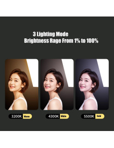 Kit de Iluminación Softbox YUOCU 50x70cm con Bombillas LED 85W 2