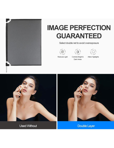 Kit de Bandera Reflectora 3-en-1 Wellmaking 91x69 cm