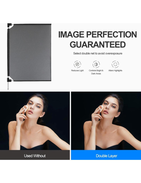 Kit de Bandera Reflectora 3-en-1 Wellmaking 91x69 cm