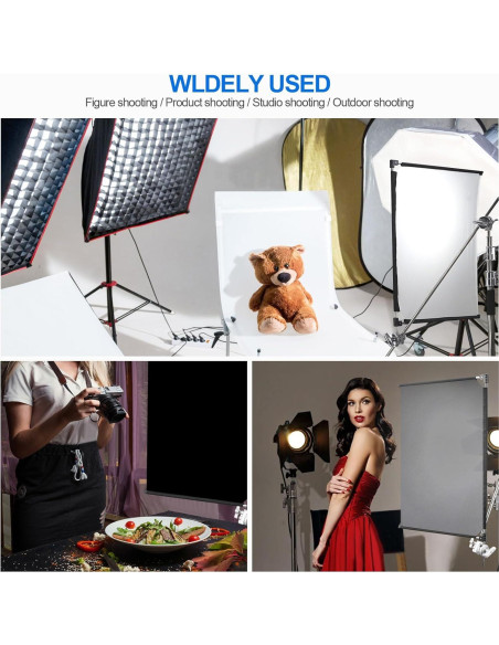 Kit de Bandera Reflectora 3-en-1 Wellmaking 91x69 cm