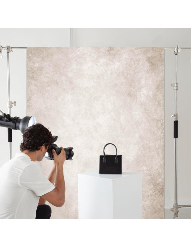 Fondo Fotográfico Beige Mocsicka 1.9x3m Textura Vintage