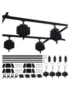 Sistema de Riel de Techo Pantógrafo DATOUBOSS 2.0M para Estudio