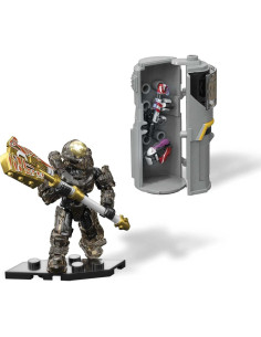 Paquete de Armas Mega Construx Halo Mattel con figura 2
