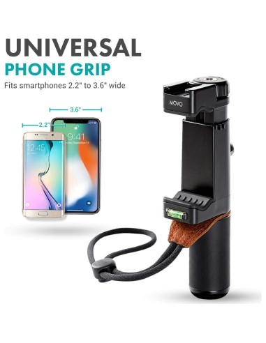 Kit de Vlogging Movo Vlog Kit V7 con Micrófono y Luz LED