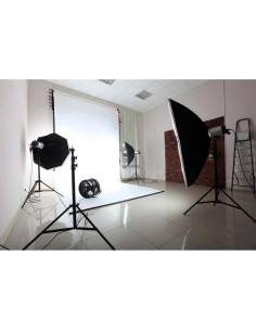 Kit de Iluminación Continua Efavormart 600W con Paraguas 33" 2