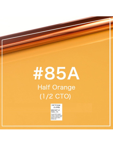 Kit de 5 Hojas de Gel de Luz 1/2 CTO Sxbinyouli 40x50cm