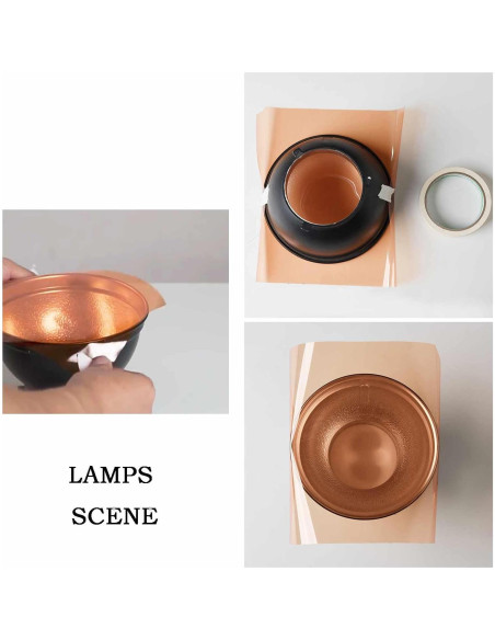 Kit de 5 Hojas de Gel de Luz 1/2 CTO Sxbinyouli 40x50cm Kit de 5 Hojas de Gel de Luz 1/2 CTO Sxbinyouli 40x50cm