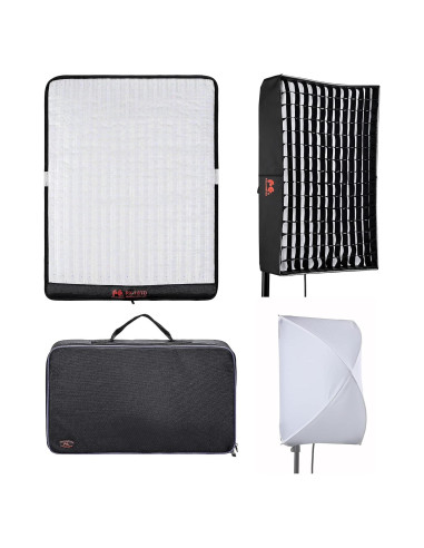 Kit de Luz Fotográfica LED Bi-Color Falcon Eyes RX-18TD 100W