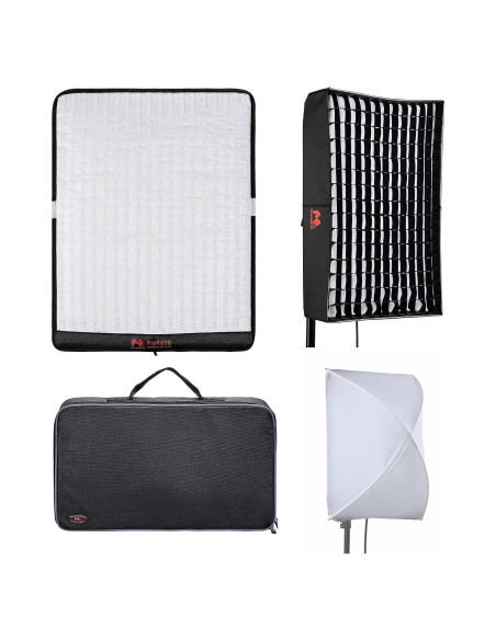 Kit de Luz Fotográfica LED Bi-Color Falcon Eyes RX-18TD 100W