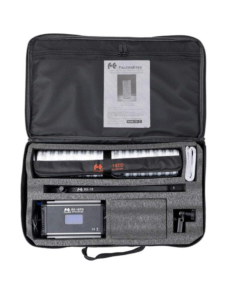 Kit de Luz Fotográfica LED Bi-Color Falcon Eyes RX-18TD 100W