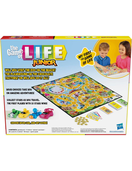 Juego de Mesa El Juego de la Vida Junior Hasbro 5+ Años