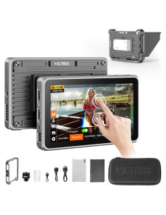 Monitor de Campo Viltrox DC-X2 6" FHD 2000 Nits Táctil
