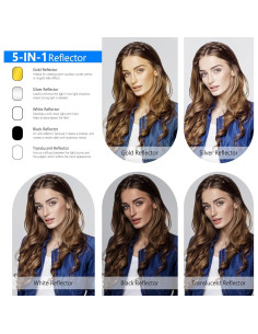 Kit de Iluminación NEEWER 5 en 1 con Reflectores y Softbox 2