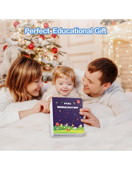Alfombra de Piano FOKI para Niños 100x36 cm Musical Educativa