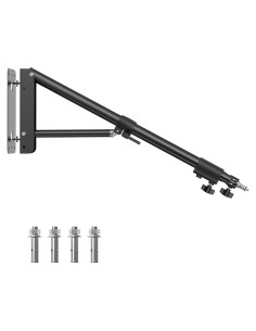 Soporte de Luz de Anillo Altson A130 - Brazo Pared 130cm Ajustable