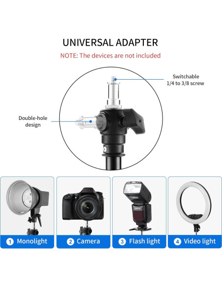 Brazo de Luz de Anillo Montado en Pared Selens 100 cm Brazo de Luz de Anillo Montado en Pared Selens 100 cm