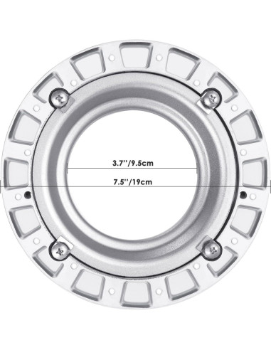 Adaptador de anillo de velocidad Bowens Neewer para softbox