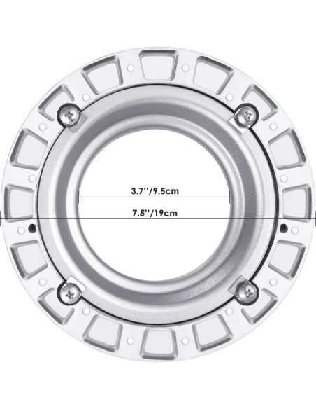 Adaptador de anillo de velocidad Bowens Neewer para softbox