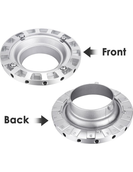 Adaptador de anillo de velocidad Bowens Neewer para softbox