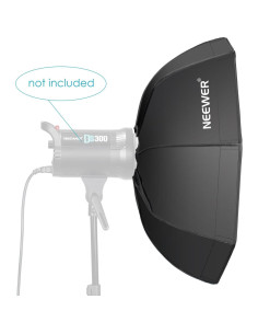 Softbox Octagonal Neewer 60 cm con Anillo Bowens para Estudio 2