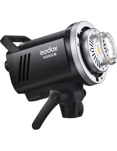 Flash de Estudio Godox MS300V 300W con Soporte y Softbox
