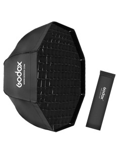 Kit Softbox Octagonal Godox 80cm con Rejilla y Bolsa