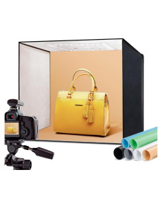 Caja de Luz RALENO 50x50 cm 120 LEDs 5500K 50W 6 Fondos