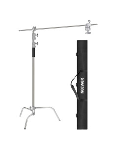 Soporte de Luz C-Stand Neewer 3m Ajustable con Brazo 1.2m