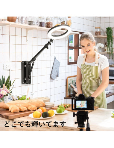 Brazo de Soporte Triangular para Pared YI ZHE 133cm Ajustable