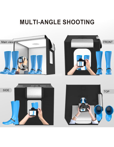 Caja de Luz Fotográfica 81.28 cm Apoueik con 234 LEDs