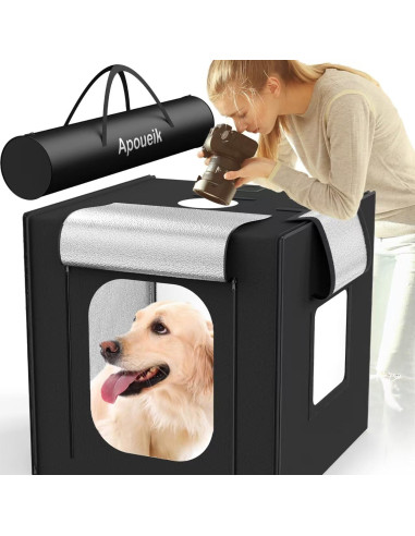 Caja de Luz Fotográfica 81.28 cm Apoueik con 234 LEDs