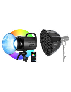 Lámpara LED de Video NEEWER CB60 RGB 70W con Softbox 70x50cm