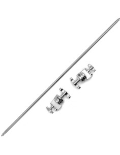 Brazo C Stand PHOCUS 106.68 cm con 2 cabezales de agarre 2