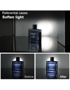 Hoja Difusora de Luz LED Selens 8pcs 50x40cm Suave 2