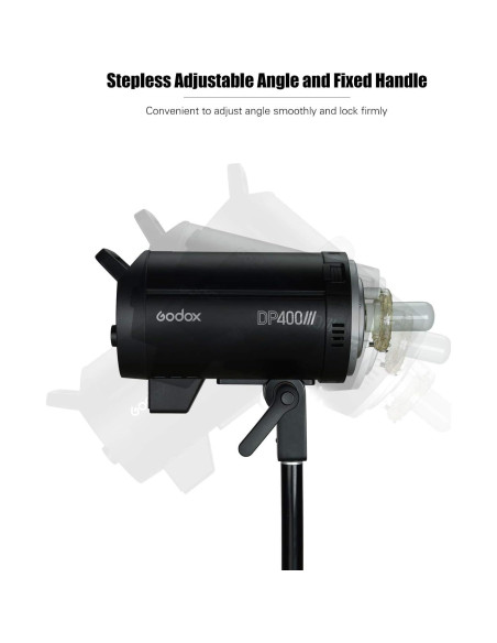 Flash de Estudio Godox DP400III 400Ws Inalámbrico 5600K