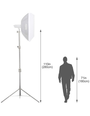 Soportes de Luz EACHSHOT 2 Piezas con Bolsa de Transporte
